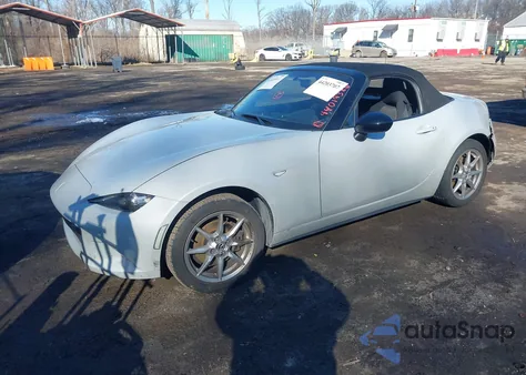 2016 Mazda Mx-5 Miata Sport z USA, uszkodzony, nr VIN JM1NDAB73G0105586
